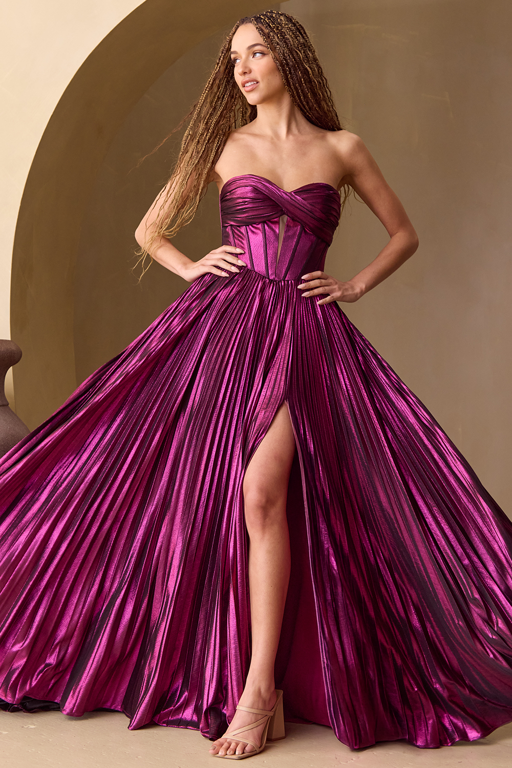 Red Carpet Dress A-Line Sweetheart Formal Gown