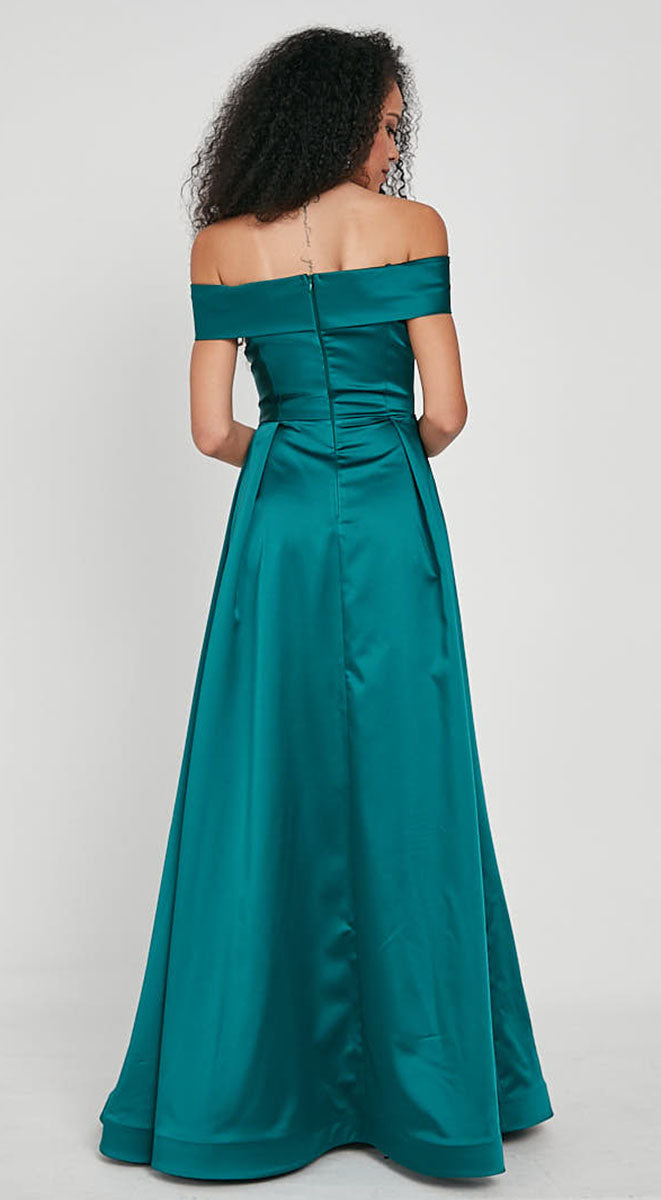 Off The Shoulder Bridesmaids Dress - LAP1229 - - LA Merchandise