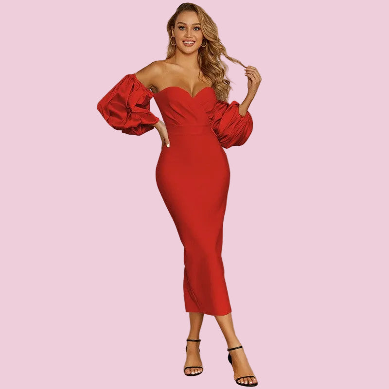 Strapless Cocktail Dress