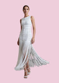Sleeveless Tassel Bandage Dress