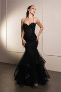 Sexy Sweetheart Ruffled Mermaid Gown