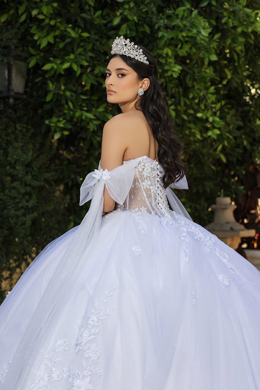 Sweetheart Cape Sleeves Bridal Dress