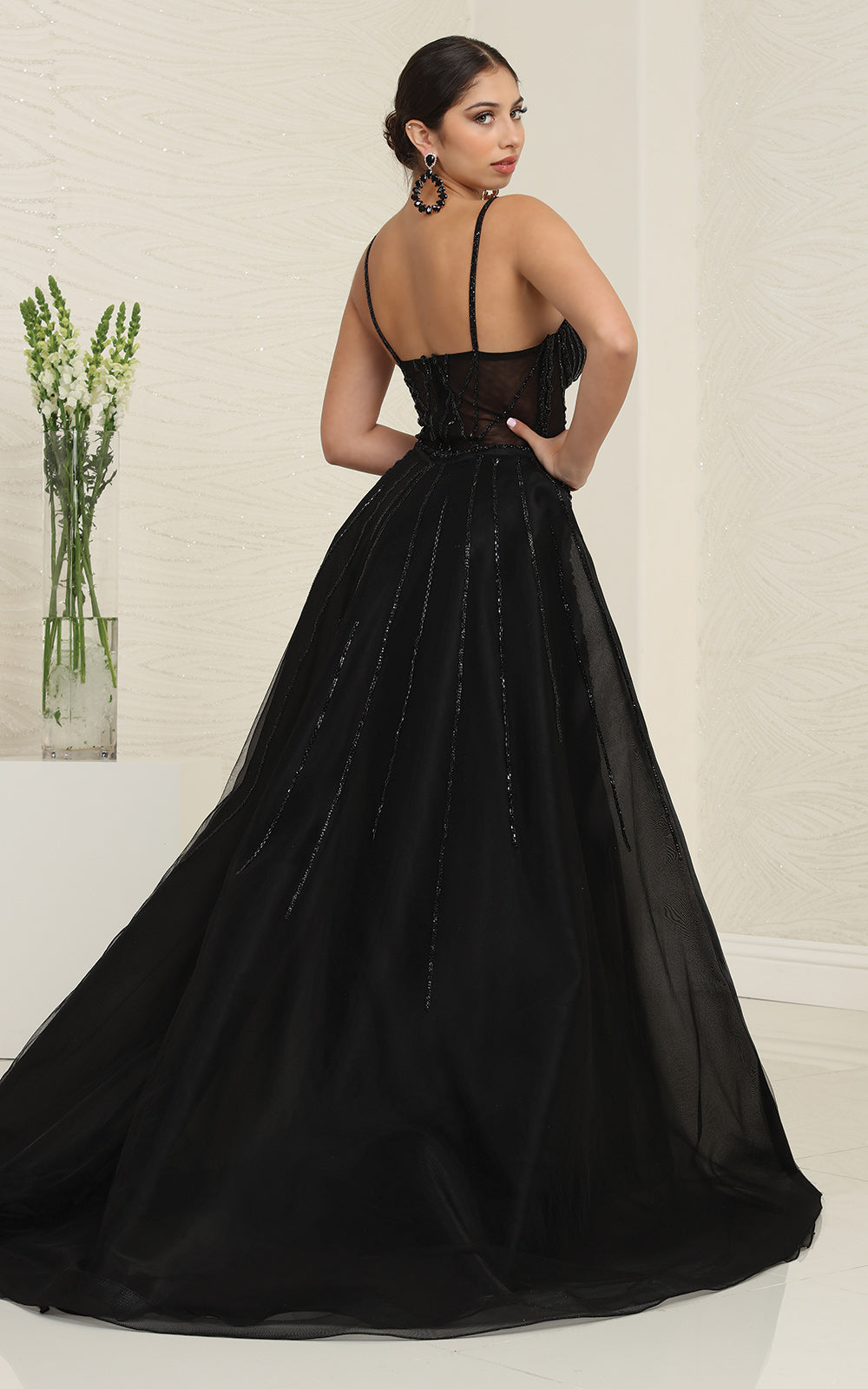 Sweetheart Beaded Evening Gown