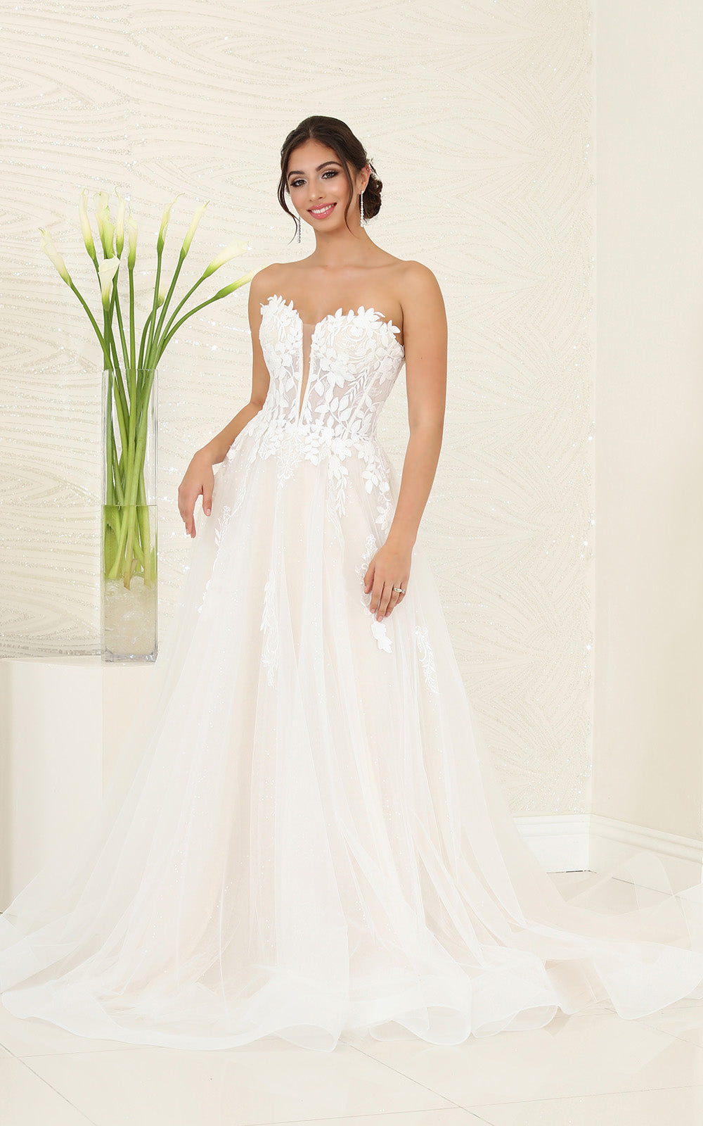 Sweetheart A-Line Wedding Gown