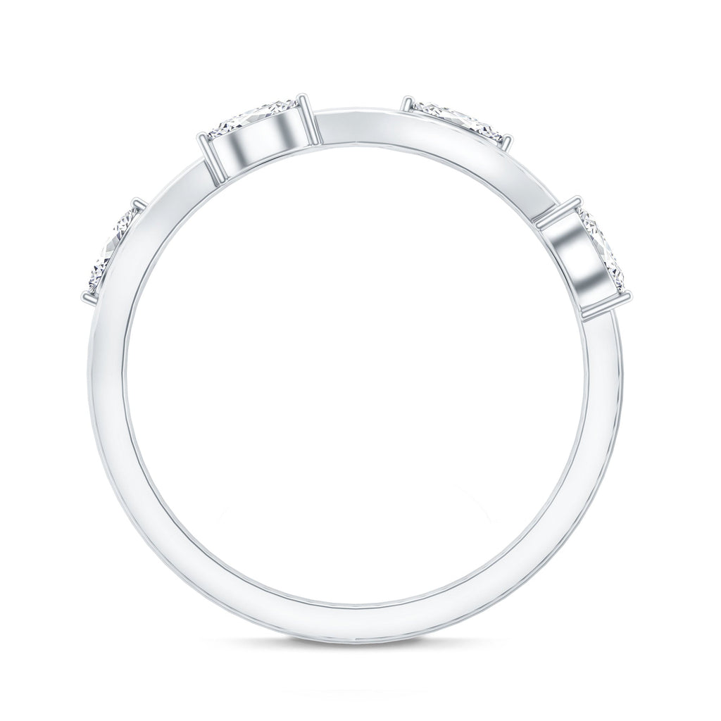 Marquise Cut Lab Grown Diamond Ring
