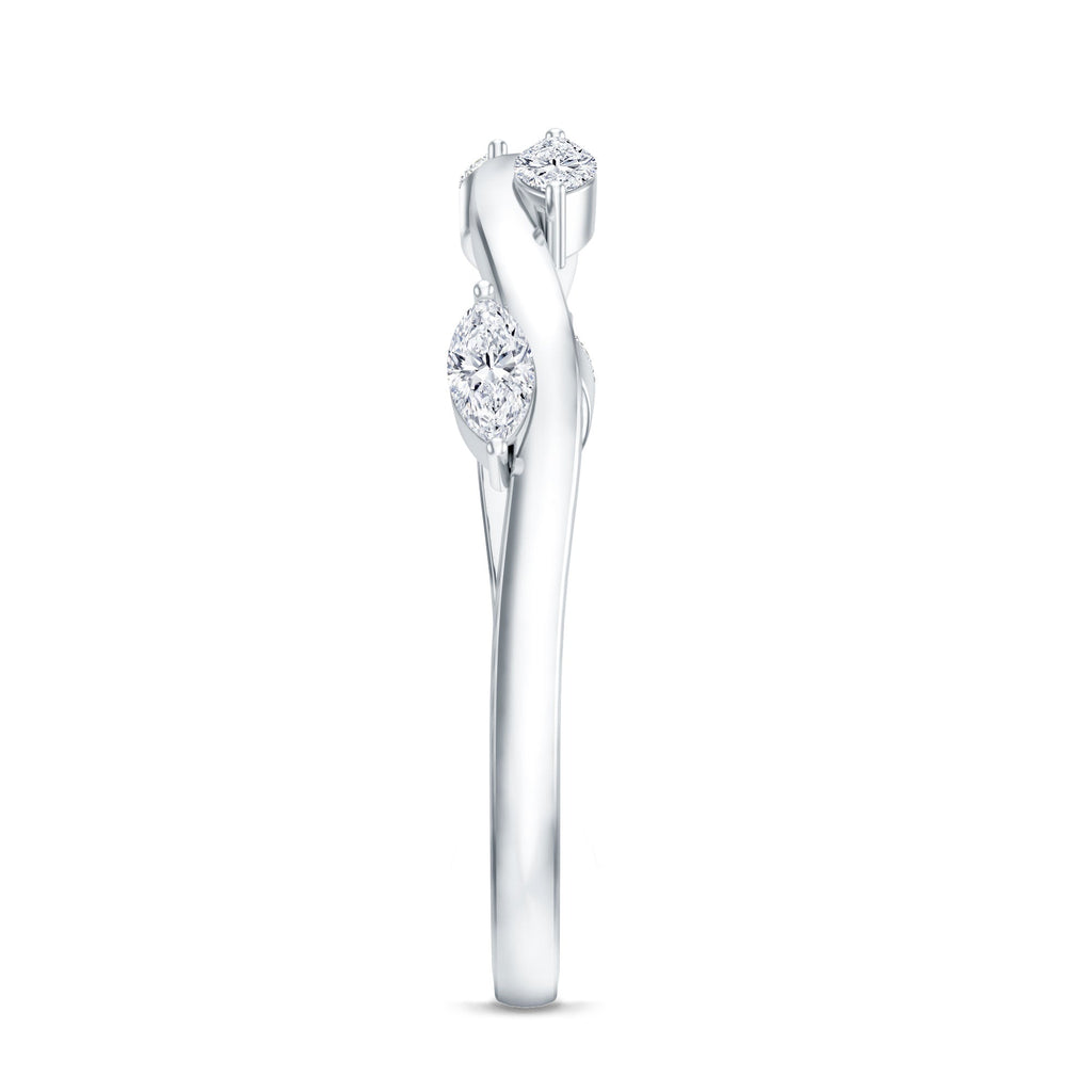 Marquise Cut Lab Grown Diamond Ring