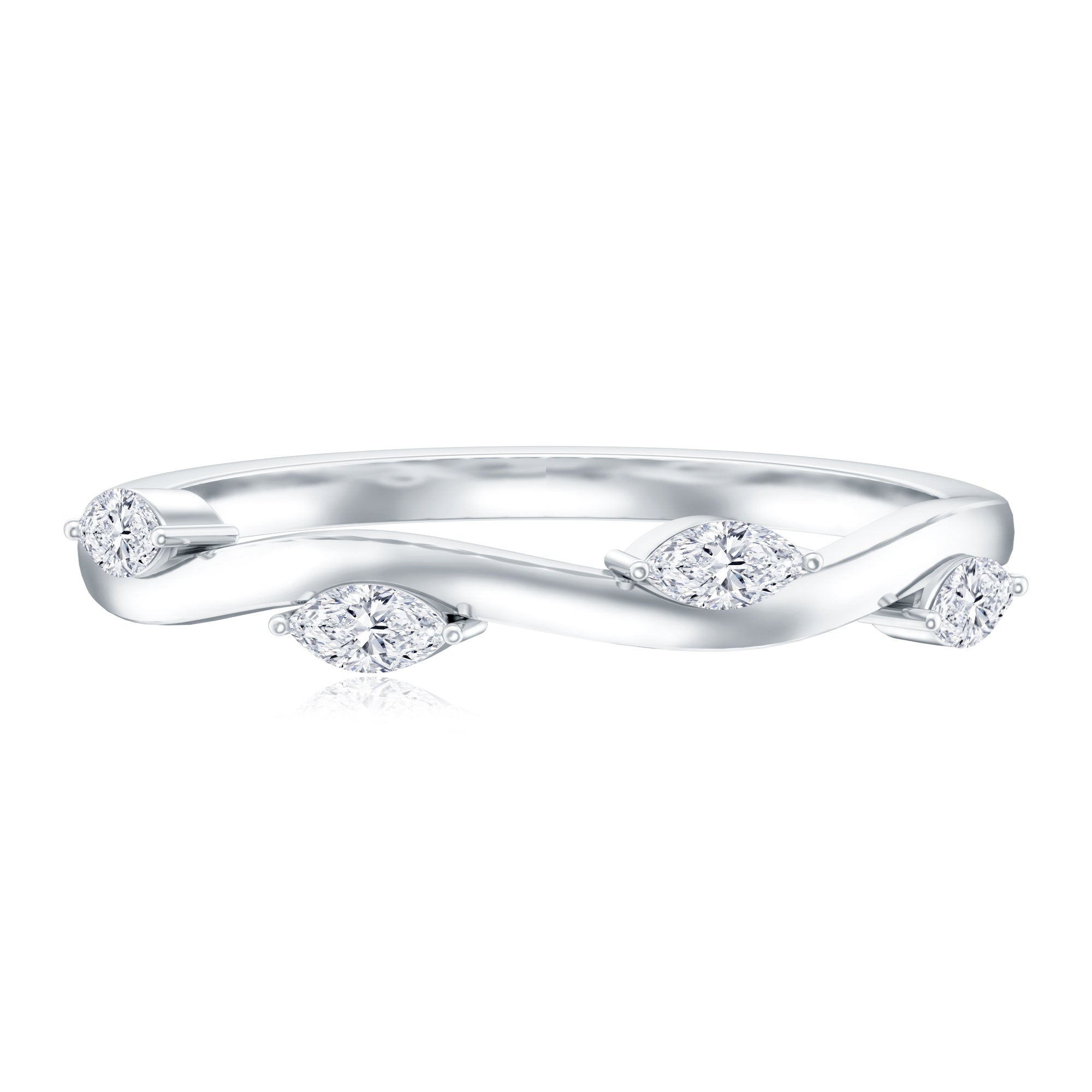 Marquise Cut Lab Grown Diamond Ring