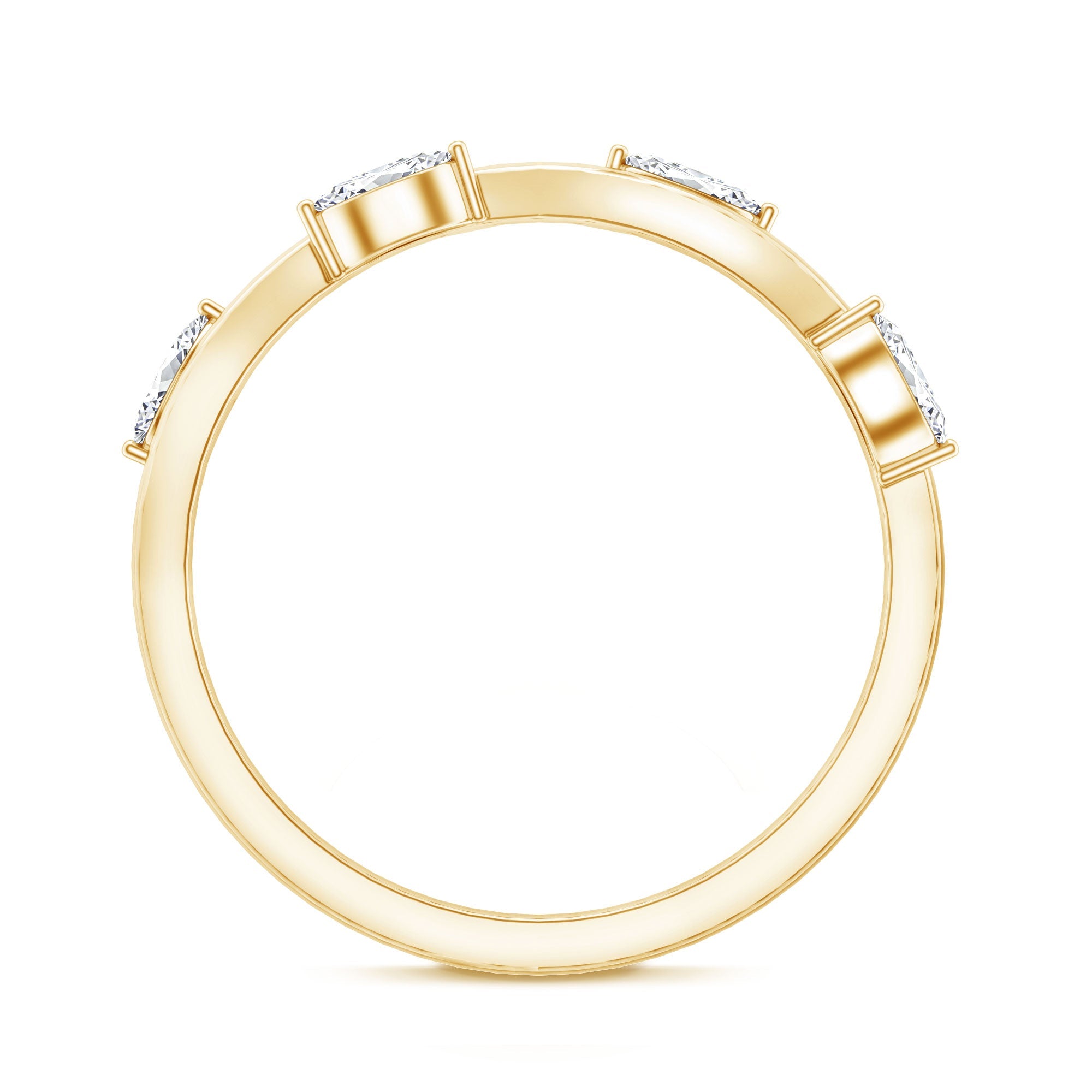 Marquise Cut Lab Grown Diamond Ring