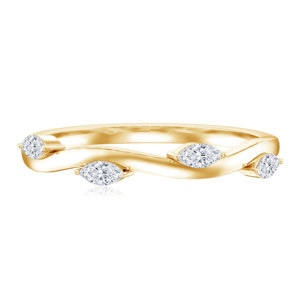 Marquise Cut Lab Grown Diamond Ring