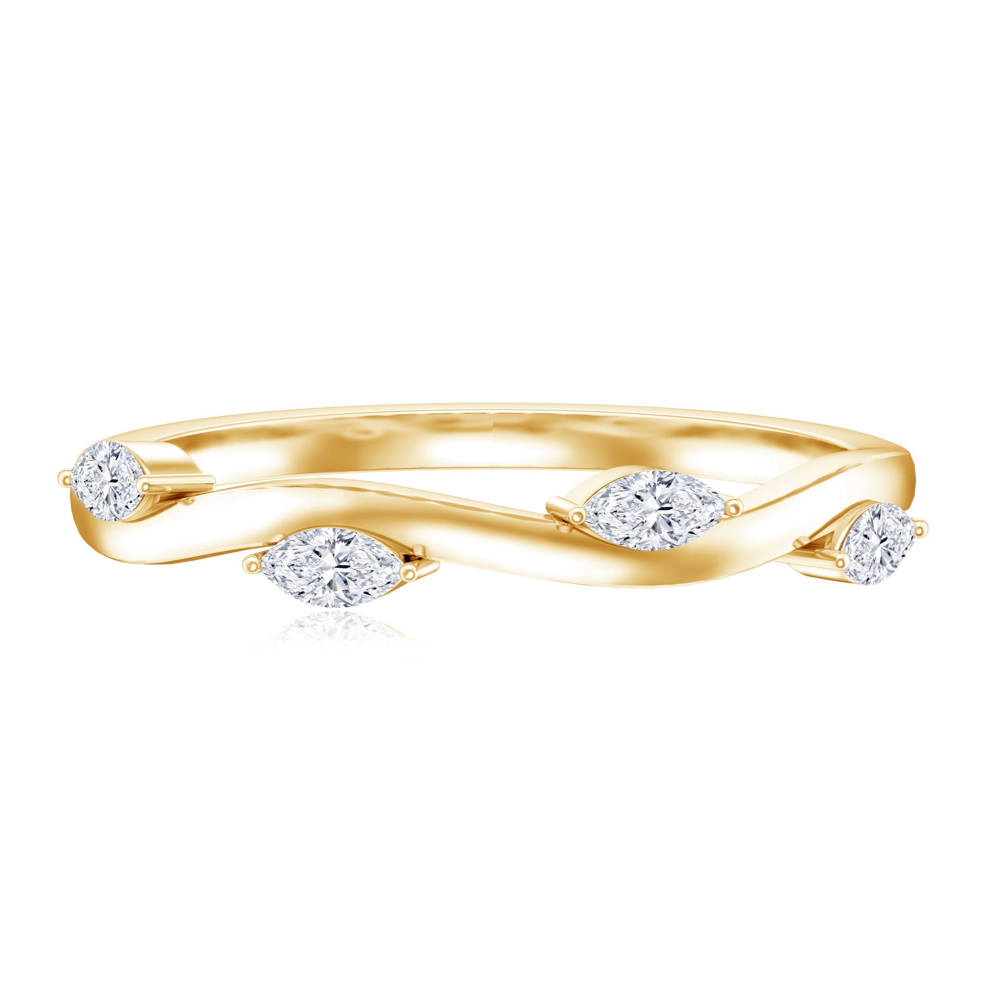 Marquise Cut Lab Grown Diamond Ring