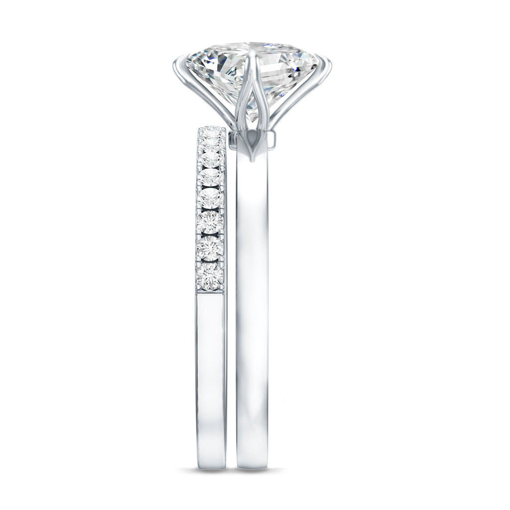 Princess Cut Lab Grown Diamond Ring