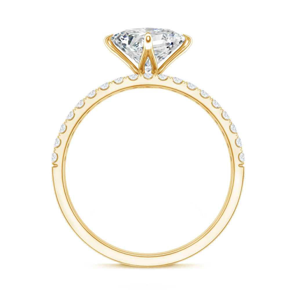 Princess Cut Lab Grown Diamond Ring