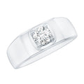 Brilliant Cut Lab Grown Diamond Wedding Band for Men