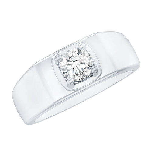 Brilliant Cut Lab Grown Diamond Wedding Band for Men