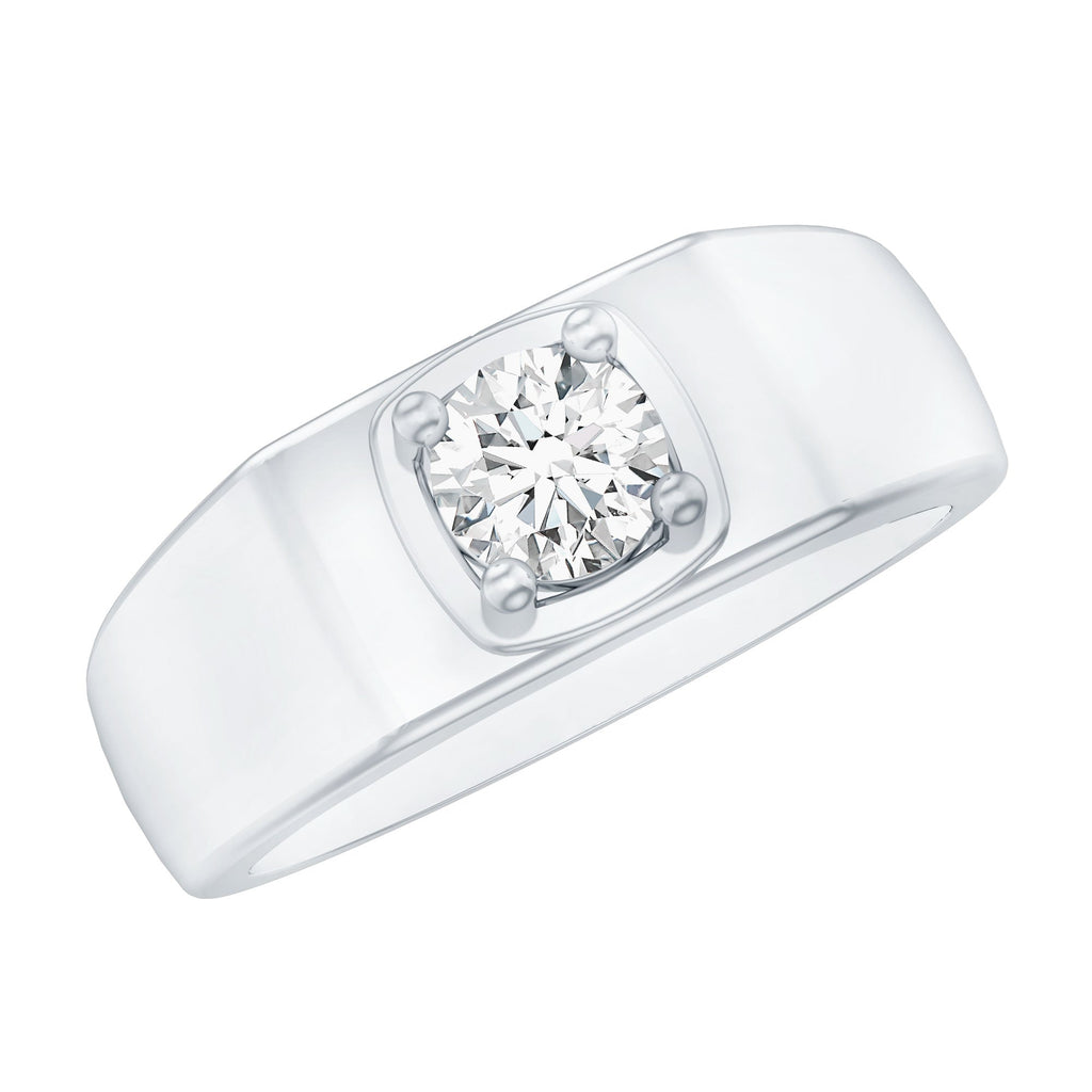 Brilliant Cut Lab Grown Diamond Wedding Band for Men