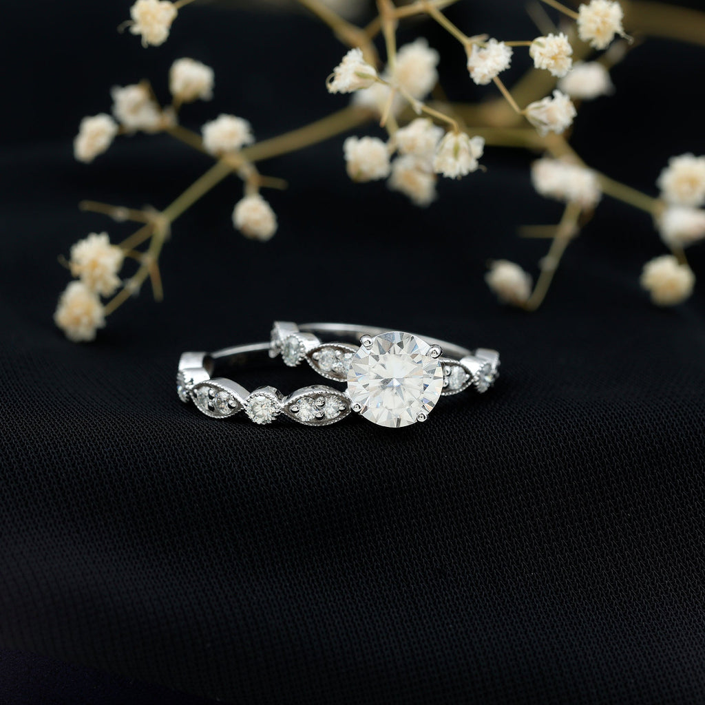 Diamond Designer Marriage Ring Set For Women