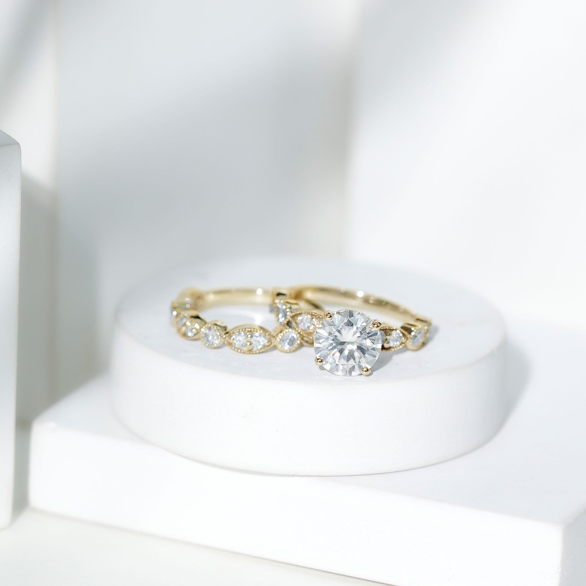 Diamond Designer Marriage Ring Set For Women