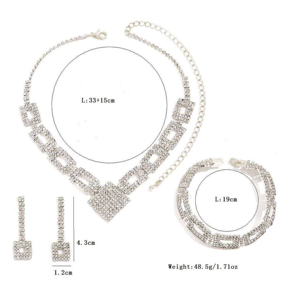 Dazzling 3-Piece Jewelry Set
