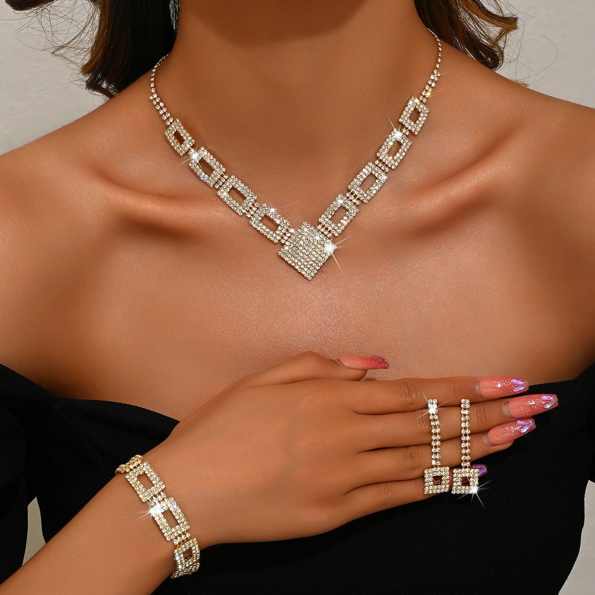 Dazzling 3-Piece Jewelry Set